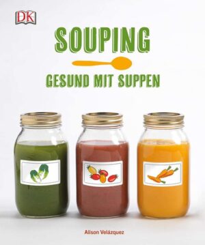 Smoothies waren gestern, denn jetzt sind Suppen im Anmarsch! Und zwar frisch, mit viel Gemüse, frei von Konservierungsmitteln, voller Nährstoffe und randvoll mit Geschmack. Mit diesen über 80 köstlichen Rezepten integrieren Sie frische, nährstoffreiche Suppen in Ihren täglichen Speiseplan - egal ob unterwegs oder im Büro. Von Mango-Limetten-Suppe über Ingwer-Süsskartoffel-Suppe, Kürbis-Bohnen-Suppe bis hin zu würziger Kichererbsensuppe - hier finden Sie gesunde und köstliche Suppen für jeden Geschmack und jede Jahreszeit. Die abwechslungsreichen Suppenrezepte versorgen Ihren Körper nicht nur mit lebenswichtigen zusätzlichen Nährstoffen, sondern die Extraportion an Vitaminen und Mineralstoffen hilft auch beim Entgiften. 10 Souping-Kuren helfen beim Abnehmen und bringen Stoffwechsel sowie Immunsystem auf Trab. Einfach löffeln, genießen und detoxen!