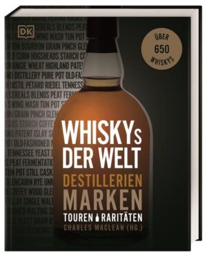 Ausgezeichnet mit der Silbermedaille der Gastronomischen Akademie Deutschlands 2018! Aromatisch-rauchig, Traditionsreich und auch ein wenig mystisch - entdecken Sie mit diesem ultimativen Whisky-Guide die berauschenden Geheimnisse des facettenreichen Getränks der Genießer! Vom würzigen Single Malt über Blended Grain bis zu holzigem Bourbon - hier erfahren Sie spannende Infos zu über 650 Whiskysorten, 360 legendären Marken sowie erstaunlichen Neuentdeckungen. Anschauliche Porträts bedeutender Destillerien und Touren-Empfehlungen durch namhafte Whisky-Regionen sowie Verkostungstabellen zum Selbstausfüllen lassen Sie die Faszination rund um das bernsteinfarbene Lebenswasser hautnah erleben! Die renommiertesten Whisky-Experten aus aller Welt - darunter auch Deutschlands populärster Spirituosenkenner Jürgen Deibel - präsentieren in diesem Buch ihr geballtes Whisky-Know-how vom Brennverfahren über die Reifung und Abfüllung bis zur Verkostung. Egal ob Sie zu den langjährigen Liebhabern oder Neueinsteigern in die Welt dieser gefeierten Spirituose gehören - dieses Buch gehört definitiv zu den ultimativen Whisky-Standardwerken!