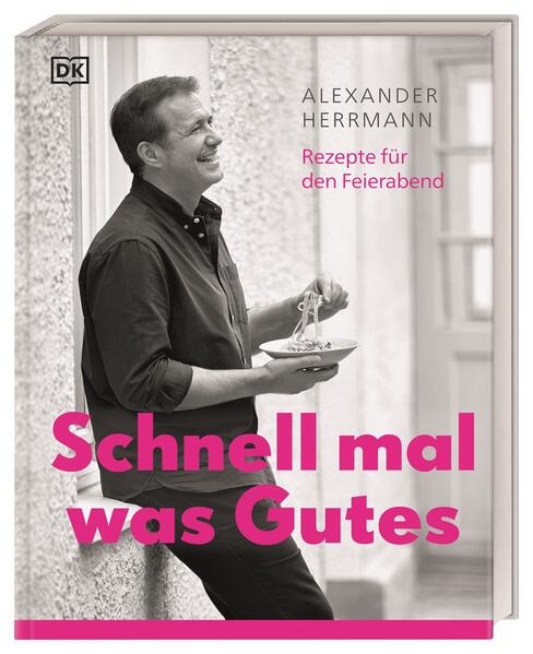 Ausgezeichnet mit der Silbermedaille der Gastronomischen Akademie Deutschlands 2018! Trotz Zeitmangel etwas Besonderes kochen? Starkoch Alexander Herrmann zeigt in seiner schnellen Küche, wie das geht! In seinem neuen Kochbuch präsentiert er Schnelles für Genießer - fünf große Rezeptkapitel prall gefüllt mit fixen Feierabend-Rezepten, die in maximal 30 Minuten auf dem Tisch stehen. Dabei setzt er auf beste Zutaten, kombiniert Aromen auch mal unerwartet anders und nimmt, wenn nötig, einfach eine kleine Abkürzung. Das ist unkomplizierte Alltagsküche vom Feinsten! Mit Alexander Herrmanns Kochbuch wird Sterneküchen-Flair ohne viel Aufwand an den heimischen Herd geholt. Die alltagstauglichen Gerichte stillen den Hunger im Handumdrehen: Hier gibt’s schnelle Rezepte wie Currywurst Deluxe, Hähnchen-Saté, Pulled Lachs oder Kaiserschmarrn mit Pfefferaprikosen. Der Profikoch höchstpersönlich serviert Soulfood für Verwöhnmomente, Leibspeisen von Oma, stressfreie Expressgerichte, gesunde Wohlfühlrezepte und aromareiche Ideen aus der Entspannungsküche. Dass Alexander Herrmann ein wahrer Meister an den Töpfen ist, bestätigt unter anderem sein Michelin-Stern aus dem familieneigenen Restaurantbetrieb. Fernsehzuschauer bekommen den sympathischen, humorvollen Koch regelmäßig in TV-Formaten wie Küchenschlacht oder The Taste zu sehen. Bereits mit dem DK-Kochbuch Geschmacksgeheimnisse bewies er sein Talent für die extrafeine Kombination von Aromen. Für seine schnelle Küche hat Herrmann nun wieder tief in seine Trickkiste gegriffen und all seine schnellen Rezepten mit einem ganz speziellen Clou versehen. Lassen Sie sich überraschen!