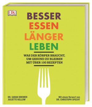 Gewinnen Sie mit diesem Anti-Aging-Ratgeber Jahre! Er ist das erste Buch zur gesunden Ernährung, das Altersvorgänge im Körper detailliert und verständlich erklärt. Mit 110 nährstoffreichen, hochwertigen Rezepten für den Alltag und ausführlichen Superfood-Porträts für Lebensmittel von A bis Z, die wirklich jung halten. Außerdem: Tipps zur Ernährungsumstellung, Vier-Wochen-Einsteiger-Programm, alle Hintergründe, praktische Ansätze und einfache Prinzipien auf wissenschaftlicher Basis, um die Organe gezielt zu unterstützen. Ernährungswissenschaftler fanden heraus, dass es mit gesunder Ernährung tatsächlich möglich ist, Beschwerden effektiv vorzubeugen, länger zu leben und bis ins hohe Alter fit zu bleiben. Dieses Anti-Aging-Buch hilft, zu verstehen, was beim Altern eigentlich passiert, welche Ursachen die alterstypischen Erscheinungen im Gehirn oder in den Knochen haben und wie Sie Körper und Geist jetzt etwas Gutes tun können. Schöpfen Sie aus dem fundierten Wissen wie aus einem Jungbrunnen: Mit praktischen Ratschlägen für das eigene Leben und gezielten Maßnahmen wird der Alterungsprozess verlangsamt. Beeren für ein starkes Herz, Avocados für eine straffe Haut, Bananen gegen Bluthochdruck. Lassen Sie sich die köstlichsten Anti-Aging-Wunderwaffen schmecken: abwechslungsreiche, gesunde Rezepte wie Mango-Kokos-Smoothie-Bowl zum Frühstück, Rucola und Tomatensalsa zum Mittagessen oder Chili-Knoblauch-Pasta mit Shrimps zum Abendessen. Schlemmen Sie sich jung!