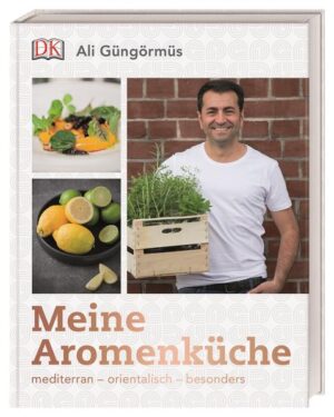 Ali Güngörmüs - das Kochbuch vom TV-Star! Er ist einer der beliebtesten Spitzenköche Deutschlands - und jetzt macht er seine raffinierten, orientalisch-mediterranen Rezepte für Sie nachkochbar! Der charmante Ali besinnt sich auf seine Wurzeln und zaubert aus einfachen, natürlichen Zutaten des Mittelmeers wie Kräutern oder Früchten feine, kreative Gerichte für jeden Tag - hervorragende Vorspeisen, Hauptspeisen und Desserts. Mit großer Aromenschule vom Chefkoch persönlich! Holen Sie das Beste aus der mediterran-orientalischen Küche heraus! Er ist bekannt aus TV-Sendungen wie „Die Küchenschlacht“, „Grill den Profi“ oder der NDR-Reihe „Tipps & Trends“, hat sich bereits einen Michelin-Stern erkocht und führt in München das phänomenale Restaurant „Pageou“. Dieses wunderbare Kochbuch von Ali Güngörmüs orientiert sich am Mittagsmenü seines deutschlandweit bekannten Lokals. Hier präsentiert er mediterrane Rezepte mit orientalischem Touch: ✓Aprikosen-Fenchel-Salat, ✓Tomatisierte Artischockensuppe, ✓Thunfischtatar, ✓Rosenwassermelone, ✓Kürbisravioli, ✓Lammkoteletts vom Grill, ✓Gebratene Dorade, ✓Mousse und Geschmortes vom Pfirsich ✓und vieles mehr. Die Highlights des Buches auf einen Blick: -100 anspruchsvolle, einfach nachkochbare Rezepte. -Beeindruckende Crossover-Küche à la Ali. -Jahreszeitlich inspirierte Gerichte. -Einzigartige Aromenschule. ✓Holen Sie sich Sterneküchen-Feeling ganz einfach in Ihr Zuhause!