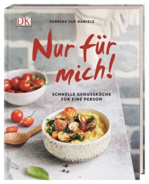 Was koch ich heute? 60 leckere Antworten für Singles! Kochen, so wie es Ihnen gefällt - diese schnelle Single-Küche macht’s möglich. Ob für den sturmfreien Couch-Potato-Abend, den Energiekick unterwegs oder den wohlverdienten Feierabend: Hier erwarten Sie einfache, abwechslungsreiche, günstige und gesunde Flexitarier-Rezepte für eine Person. Mit praktischen Tipps zu Vorrat und Vorbereitung sowie stylisher Foodfotografie. Gönnen Sie sich eine Genuss-Auszeit nur für sich! Clevere Tipps und Tricks rund um Vorrat, Resteverwertung, Vorbereitung oder Lunchbox verhindern unnötige Abfälle. Mit dieser Single-Küche gehen Sie außerdem sicher, dass Sie nicht drei Tage lang hintereinander das gleiche Gericht essen müssen. Die Single-Rezepte sind genau auf eine Person abgestimmt, mögliche Überbleibsel bei den Zutaten werden direkt weiterverarbeitet. Lieferservice und Fertiggerichte gehören so der Vergangenheit an, denn mit diesem Single-Kochbuch steht an jedem Tag ruckzuck etwas Frisches auf dem Tisch. Schnelle Single-Rezepte für jede Gelegenheit. Wenn Sie nur für sich alleine kochen, können Sie genau das machen, worauf Sie gerade Lust haben. Nörgler, die wieder keinen Brokkoli wollen, bei Ziegenkäse die Nase rümpfen oder auf Dauerdiät sind, gibt es nicht! Genehmigen Sie sich mit einem schön angerichteten Dinner und einem feinen Glas Wein eine kleine Auszeit nur für sich oder löffeln Sie Ihr Lieblingsgericht ganz faul direkt aus dem Topf! ✓ Kochen Sie sich glücklich - mit der vielfältigen Single-Küche. Diese Soulfood-Single-Rezepte haben Sie sich verdient!