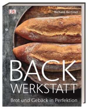 Brot backen in Perfektion! Sauerteigpizza, Zimtknoten oder Fougasse mit Gruyère - wie Ihnen so etwas Köstliches gelingt, erklärt Ihnen Profibäcker und Erfolgsautor Richard Bertinet Schritt für Schritt. Mit detaillierten Anleitungen für Klassiker und Trendgebäck und vielen Step-Fotos backen Sie selbst als Anfänger die Ideen des französischen Meisterbäckers ganz einfach nach. Knusprige Kruste und weiche Krume für Sauerteig- oder Hefebrot? Mit diesem Backbuch gelingt Ihnen Brotgenuss in Perfektion! Schritt für Schritt das Brotbacken lernen. Hände, Instinkt, Geduld und dieses praktische Brotbackbuch - das ist es, was Sie zum Brot backen wirklich brauchen. Richard Bertinet ist Profi-Bäcker aus Leidenschaft und lüftet in seinem neuesten Backbuch die größten Geheimnisse rund um das perfekte Brot. Denn der Weg dorthin ist viel einfacher als Sie bisher vielleicht vermutet haben. Hier erfahren Sie alles über die Grundlagen des Handwerks und Sie kreieren herzhafte und süße Brotrezepte, fluffige Fladenbrote und flüssige Teige: Haferbrot mit Honig und Himbeeren, Knäckebrot, Schoko-Brötchen mit Pistazien und vieles mehr. Brotbackbuch - Highlights auf einen Blick: • Brot backen - so geht’s: mit vielen Step-Fotos, ausführlichen Anleitungen und einfachen Grundteigen. • Traditionelle und innovative Brotrezepte. • Extra-Kapitel „Kochen mit Brot“. Brot backen leicht gemacht - so gelingt Ihnen perfektes Brot und Gebäck im eigenen Zuhause!