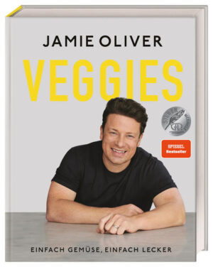 Heiß erwartet: Gemüse-Rezepte von Jamie Oliver! Das Jamie-Buch, auf das alle gewartet haben! In seinem neuesten Kochbuch widmet sich Jamie Oliver ganz den vielfältigen Aromen verschiedener Gemüsesorten und gibt ihnen die Bühne, die sie verdienen. Die 116 Rezepte im typischen Jamie-Oliver-Stil sind schnell & einfach, raffiniert und unglaublich lecker. Ob Pies, Currys, Pasta, Reis, Salate oder Burger: Inspiriert aus aller Welt finden Sie Gerichte für jeden Tag, für jede Gelegenheit und für jedermann - vom Feierabendfood bis zum Partysnack. Das brandneue Jamie-Oliver-Kochbuch: „Es geht ganz einfach um super leckeres Essen, das zufällig ohne Fleisch auskommt", so Jamie Oliver über sein neues Kochbuch. Gemüse spielte für Jamies bewusste Ernährungsphilosophie schon immer eine große Rolle - jetzt bekommt es sogar die Hauptrolle! In seinem neuen Kochbuch widmet sich der einfallsreiche Koch der vegetarischen Küche - mit vielfältigen aromatischen Rezepten. Egal ob Vegetarier, Flexitarier oder alle, die einfach nur wieder geniale neue Rezepte von Jamie Oliver nachkochen wollen - dieses Kochbuch von Jamie Oliver liefert passende Rezepte. Einfache und schnelle Veggie-Rezepte - typisch Jamie! Gesund und ausgewogen für eine vollwertige Ernährung - diese Veggie-Rezepte warten darauf, von Ihnen nachgekocht zu werden: -Salate wie Thai-Style-Noodle-Salat. -Blechgerichte wie gefüllte Masala-Paprika. -Topfgerichte wie Frühlingsgemüse-Frittata mit Tomaten. -Currys und Eintöpfe wie Biriyani mit Topping. -Pies und Aufläufe wie Dumplings mit Knusperboden. -Pasta wie Spaghetti mit Steinpilz-Bällchen. -Reis und Nudeln wie Tomaten-Risotto. -Freitagabend-Snacks wie Baba Ganoush. -Brunch-Rezepte wie Zucchini-Feta-Scones oder Spinat-Pancakes. Das Jamie-Oliver-Kochbuch für alle Vegetarier, Flexitarier und jeden, der einfach genial kochen will!