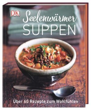 Suppen-Rezepte für die Seele: Ob japanische Dashi-Brühe oder sommerliche Minestrone – Suppen sind pures Glück zum Löffeln. Sie eignen sich als fixes Feierabend-Food, als edle Vorspeise, als Schlankmacher oder Abwehrkräfte-Booster. In diesem Suppenkochbuch gibt’s über 60 originelle Ideen für cremige, deftige, leichte oder feine Suppen – zum Mitnehmen ins Büro oder einfach nur zum Wohlfühlen für zu Hause. Mit Basisfonds für Fisch-, Gemüse- oder Rinderbrühe und vielen praktischen Austauschtipps! Neue Suppen-Rezepte für viele Schüsseln voller Glück! Leichte Gazpacho im Sommer, cremige Suppe im Herbst oder dampfender Eintopf im Winter: Weil Suppen der Gesundheit guttun und wir sie uns am liebsten das ganze Jahr lang schmecken lassen, ist es jetzt Zeit für neuen Rezept-Nachschub. Mit den internationalen Ideen aus diesem Suppenkochbuch, den beliebten Klassikern und Grundrezepten ist Ihr Suppenglück garantiert! Eine kräftige Hühnerbrühe bringt das Immunsystem auf Hochtouren, eine gesunde Detox-Suppe hilft beim Entschlacken, eine Tomatensuppe lässt sich am Abend unkompliziert aus frisch geerntetem Gemüse herstellen und eine Brennnessel-Bärlauch-Suppe macht auf einer fein gedeckten Tafel richtig Eindruck. Alle Suppen sind im Handumdrehen zubereitet! Sensationelles Suppenkochbuch: über 60 neue Suppen-Rezepte aus aller Welt. • Die perfekte Suppe für jede Gelegenheit und Jahreszeit. • Grundrezepte für Brühen. • Cooles Cover und Format mit Farbschnitt und Prägung. Wohlfühlfaktor: Diese mehr als 60 köstlichen Suppen-Rezepte sind Balsam für Leib und Seele.