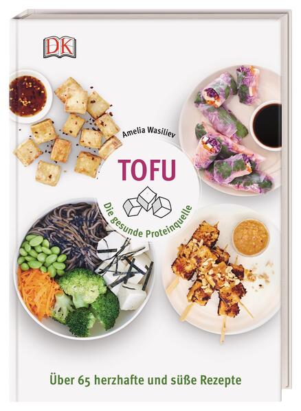 Tofu-Rezepte - so lecker wie nie! Ob eingerollt in herzhafte Sommerrollen oder sogar im Käsekuchen - Tofu ist ein echter Alleskönner. In über 65 gesunden Rezepten zeigt sich der Soja-Star jetzt in seiner Bestform: Als perfekte Proteinquelle für Gesundheitsbewusste, optimale Zutat für Vegetarier und Veganer und garantiert alles andere als langweilig. Die große Rezeptvielfalt der angesagten Trendgerichte gibt`s zum kleinen Preis im praktischen, übersichtlich aufgemachten Bestsellerformat. Tofu mal anders: Rezepte fürs vegetarische und vegane Kochen. Die ursprünglich asiatische Zutat aus Sojabohnen ist ein absolutes Allroundtalent, in der fleischlosen Küche vielseitig einsetzbar und außerdem ein richtiges Geschmackswunder! Denn durch seine weiche Konsistenz nimmt Tofu Gewürze und Marinaden sehr gut auf. Jeder, der sich gesund ernähren möchte, schätzt ihn, weil er satt macht, gleichzeitig aber kalorien- und fettarm ist. Für Vegetarier und Veganer ist Tofu als Fleischersatz die ideale Protein-, Eisen- und Kalziumquelle. Dieses praktische Kochbuch verrät Ihnen Tipps und Tricks zur Zubereitung der verschiedenen Tofusorten - von Naturtofu über Seidentofu bis hin zu Tofustangen. Im Handumdrehen zaubern Sie daraus immer wieder neue, moderne Gerichte für den Alltag. Ob gebraten, püriert, mariniert oder frittiert, im Smoothie, in Pancakes, als Bratling, Pommes oder im Chili - der Kreativität sind keine Grenzen gesetzt. Buch-Highlights auf einen Blick: • Über 65 vielfältige Tofu-Rezepte von herzhaft bis süß - auch vegetarisch und vegan. • Übersichtliche Warenkunde. • Infos zum Gesundheitsplus. • Visuell einzigartig dargestellt - typisch für die DK Bestsellerreihe. • Cooles Cover. Mit über 65 kreativen Tofu-Rezepten kochen Sie sich gesund durch den Tag!