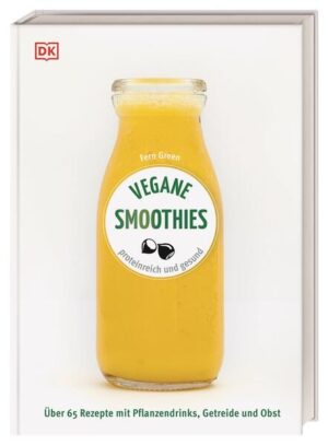 Leckere vegane Smoothie-Rezepte Mit diesen veganen Smoothies geben Sie Ihrem Körper den ultimativen Nährstoff-Kick! Ob Birne & Weizengras oder Avocado & Hanf - über 65 gesunde, originelle Rezepte für Smoothies zum kleinen Preis im praktischen, handlichen Format versorgen Sie mit allen wichtigen Vitaminen, Mineralien & reichlich Proteinen. Die kreativen Zutatenkombinationen aus Obst, Gemüse, Samen, Nüssen & Getreide liefern Ihnen die perfekte Grundlage für eine ausgewogene vegane Ernährung. Die besten Smoothies mit veganen Zutaten in einem Buch -Über 65 gesunde & abwechslungsreiche Smoothie-Rezepte ganz ohne tierische Inhaltsstoffe - von nährstoffreichen Obst-Gemüse-Mischungen wie Banane & Brokkoli bis zu extravaganten Kombinationen wie Bohnen-Goji -Übersichtliche Warenkunde -Infos zum Gesundheitsplus -Einzigartige visuelle Darstellung - typisch für die beliebte DK-Bestseller-Reihe Tun Sie sich und Ihrem Körper etwas Gutes - mit vielfältigen veganen Smoothie-Rezepten für jeden Geschmack und jede Gelegenheit!