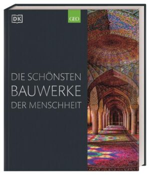 Berühmte Gebäude weltweit entdecken Historische Sehenswürdigkeiten sind der Inbegriff des kreativen Geistes der Menschheit! In Kooperation mit GEO ist dieses Buch eine reich bebilderte Hommage an die imposantesten baulichen Wunder der Welt aus allen Epochen. Von Stonehenge bis Burj Khalifa – atemberaubende Fotografien, detaillierte Illustrationen & spannende Texte erzählen, wie durch Innovationen & Vorstellungskraft ikonische Bauwerke entstanden. Grundrisse & Detailausschnitte beleuchten dabei die Hintergründe der Entstehung. Historische Bauwerke der Menschheitsgeschichte Ob Statuen, Monumente, Tempel, Brücken und antike Städte – die Historie der Bauwunder der Welt ist auch die Geschichte der Menschheit. Dieser Bildband zeigt in über 950 eindrucksvollen Fotos, zu welchen architektonischen Meisterwerken die Menschen in den verschiedenen Epochen fähig waren. Begeben Sie sich auf eine einzigartige Reise über alle Kontinente und durch alle Epochen mit diesen Buch- Highlights: • Berühmte Bauwerke: Von den ersten menschlichen Siedlungen bis zur spektakulären Architektur des 21. Jahrhunderts – werden Sie Zeuge der beeindruckenden baulichen Errungenschaften wie den Pyramiden von Giseh oder dem Guggenheim- Museum in Bilbao. • Atemberaubende Fotos & Grafiken präsentieren die imposanten Gebäude aus besonderen Perspektiven in ihrer ganzen Schönheit und lassen Sie mit vielen Detailausschnitten zur Essenz der baulichen Meisterwerke vordringen. • Interessante Hintergrundinfos beschreiben die Entstehungsgeschichte der Gebäude und liefern spannende Details zu den Baumaterialien, Techniken und architektonischen Besonderheiten. Eine architektonische Reise durch die Kontinente in 6 Kapiteln Die eindrucksvollsten Baukünste in einem Buch – erleben Sie die schönsten, berühmtesten und faszinierendsten Bauwerke weltweit in einzigartigen Fotografien!