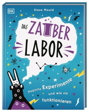 Spannende Zaubertricks für Kinder Magnetische Finger, fliegende Getränkedosen oder gebogene Wasserstrahlen – alles Zauberei? Nein, sondern pure Naturwissenschaft! In über 25 coolen Tricks zaubern sich junge Forscher*innen ab 7 Jahren schlau. Mit Zauberstab und Reagenzglas erklärt Bestseller- Autor Steve Mould die Wissenschaft hinter der Zauberei. Scheinbar übernatürlichen Phänomenen geht er mit Physik & Chemie auf den Grund und lüftet verständlich die Geheimnisse der größten Zauberer unserer Zeit. Die unkomplizierten Experimente können von den Kindern ganz einfach zu Hause mit vorhandenen Haushaltsgegenständen nachgezaubert werden. Magische Experimente für Kinder Der populäre Autor & YouTuber Steve Mould ist der Entdecker der magischen Kettenfontäne – des sogenannten Mould- Effekts. So wie in den anderen Kinder- Experimenten in diesem Buch steckt dahinter jedoch kein übernatürlicher Hokuspokus sondern die Kraft der Physik. In diesem Kindersachbuch verbindet er spannende Zaubertricks mit naturwissenschaftlichem Wissen und bringt damit garantiert jeden zum Staunen: • 25 coole Zaubertricks für Kinder. • Naturwissenschaften für Kinder. • Die größten Zauberer & ihre Tricks. Magische Naturwissenschaften! Mit diesem Buch entdecken junge Forscher*innen naturwissenschaftliche Phänomene mit spannenden Zaubertricks!