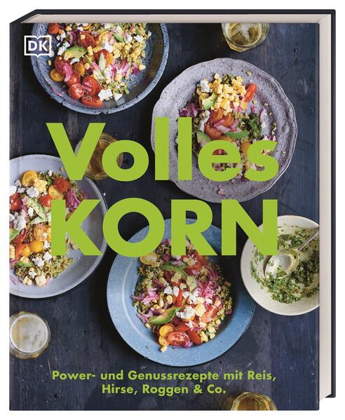 Köstliche & gesunde Vollkorn-Rezepte für jeden Geschmack Nutzen Sie die volle Kraft des Korns! Dieses Vollkorn-Kochbuch präsentiert Ihnen die zwölf wichtigsten Vollkorngetreidesorten mit all ihren gesundheitlichen Vorteilen. Mit 85 leckeren Rezepten integrieren Sie das vielseitige Getreide ganz einfach in Ihren Alltag - von Smoothies und Porridge über Risotto und süßen Pancakes bis hin zu Gebäck wie Brot und Brownies. Die Grundlagen der vielseitigen Vollkorn-Ernährung Vollkorn bringt Ihren Körper auf Hochtouren! Doch warum ist es so viel gesünder als das raffinierte Korn? Und welche Eigenschaften machen es so besonders? In diesem umfassenden Vollkorn-Kochbuch finden Sie alles, was Sie zu dem altbewährten Superfood wissen müssen, um von seinen wertvollen Nährstoffen zu profitieren: • 85 abwechslungsreiche Vollkorn-Rezepte • 12 Vollkorngetreidesorten im Porträt • Wissenswertes zu gesundheitlichen Vorteilen Mit vollem Korn zu voller Energie - dieses Kochbuch bietet Ihnen alle wichtigen Grundlagen und köstliche Rezepte für eine optimale Vollkorn-Ernährung!