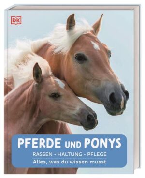 Das ultimative Pferdebuch für Kinder Das Glück der Erde liegt auf dem Rücken der Pferde! Dieses informative Sachbuch begeistert Kinder ab 8 Jahren mit umfangreichen und spannenden Pferde- Infos. Pferdeverrückte erfahren hier alles über ihre Lieblingstiere – von den wichtigsten Pferderassen über die Anatomie bis zur Pflege und zum Reiten. Bebilderte Schritt- für- Schritt- Anleitungen zeigen anschaulich, was waschechte Reiter*innen wissen müssen – vom Ausmisten über die Ausrüstung bis zum Satteln. Alles über Pferde auf einen Blick Hoch zu Ross über Wiesen und Felder galoppieren – wer kommt bei dieser Vorstellung nicht ins Schwärmen? Dieses Kinderbuch über Pferde ist der perfekte Begleiter für alle jungen Pferdefreund*innen, die einfach nicht genug von ihren vierbeinigen Gefährten bekommen können. • Umfassendes Pferdewissen: Von tollkühnen Wildpferden über robuste Isländer bis hin zu stolzen Arabern – hier werden Pferderassen aus der ganzen Welt vorgestellt, inklusive ihrer Anatomie, Herkunft und weiteren Besonderheiten. • Anleitungen zur Pflege, Haltung und Reiten: Bebilderte Schritt- für- Schritt- Anleitungen führen anschaulich durch wichtige Abläufe wie z.B. die Fellund Hufpflege, das Trensen eines Pferdes oder das Aufsitzen. • Spannende Hintergrundfakten: Woran erkenne ich, dass ein Pferd ängstlich oder ärgerlich ist? Wann beginnt ein Fohlen Gras zu fressen? Dank der vielen aufschlussreichen Informationen wird man selbst zum Pferdeprofi. • Wunderschöne Fotos setzen die edlen Tiere atmosphärisch in Szene und zeigen z.B. einen Lipizzaner bei einer Kapriole oder kämpfende Mustanghengste. Pferde in ihrer ganzen Pracht und Vielfalt! Dieses wunderschöne Pferdebuch ist ein Muss für alle Reiter*innen und Pferdefans.