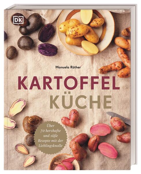 Oh, du tolle Knolle! Kartoffeln kreativ zubereiten Dieses Kochbuch widmet sich dem Lieblingsgemüse der Deutschen: Der Kartoffel! Ob Stampf, Bratkartoffeln, Auflauf, Klöße oder Reibekuchen - in über 70 leckere Kartoffelgerichten von deftig bis süß zeigt sich die ganze Vielfalt der Kartoffel. Neben altbewährten Klassikern sorgen auch neue innovative Kartoffel-Ideen für reichlich Abwechslung in der Kartoffelküche - wie z.B. Kartoffelkäse, Kartoffel-Lasagne, deftiger Kartoffelkuchen oder süßer Kartoffelpudding. Köstliche Kartoffelrezepte für jeden Tag Nicht zu Unrecht ist die Kartoffel die unanfechtbare Königin der Knollen. Denn mit ihrer immensen Bandbreite an Verwendungsmöglichkeiten ist sie sowohl als Hauptgericht als auch als Beilage ein geschmackliches Highlight. Dieses Kochbuch präsentiert die tolle Knolle von ihrer besten Seite! • Über 70 Kartoffelrezepte: Von Frühlingsrollen mit Kartoffelfüllung über Kartoffel-Gulasch und Kartoffelcurry bis hin zu Sauerkraut-Kartoffelstrudel und Zwetschgenknödel - hier gibt es alles, was das Kartoffel-Herz begehrt. • Stimmungsvolle Gestaltung: Wunderschöne Fotografien setzen die Kartoffel charmant in Szene und lassen Ihnen das Wasser im Munde zusammenlaufen. • Spannende Kartoffel-Geschichten: Atmosphärische Streifzüge auf den Kartoffelacker entführen auf eine kulinarische Entdeckungstour, bei der sie jede Menge verblüffende Fakten über die Kartoffel erfahren. • Kartoffelsorten im Porträt: Ob fest, vorwiegend fest oder mehligkochend - hier erfahren Sie alles zu den Besonderheiten der wichtigsten Sorten wie Sieglinde, Linda und Bamberger Hörnchen. Eine Hommage an die populärste Knolle der Welt! Diese Kartoffelrezepte präsentieren eindrucksvoll die ganze Vielfalt der Kartoffel.