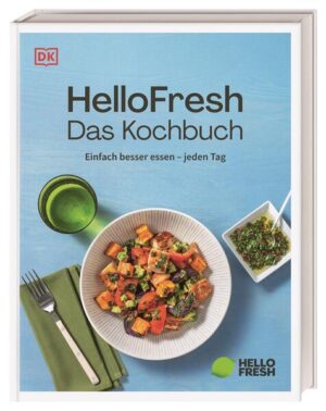 Das HelloFresh-Kochbuch für frische & simple Rezepte Die ultimative Alltagsküche vom Kochboxen-Anbieter Nummer 1 in Deutschland, Österreich und der Schweiz! Dieses Kochbuch versammelt mehr als 50 der beliebtesten Alltagsrezepte von HelloFresh. Vom Kräuterschnitzel mit Grünkohldip bis zum gelben Kokoscurry mit Bohnen und Chili - die HelloFresh-Gerichte bringen garantiert Abwechslung auf den Tisch. Mit den praktischen Schritt-für-Schritt-Anleitungen gelingen die Rezepte einfach und schnell - perfekt für einen entspannten Alltag mit weniger Stress in der Küche. Inspirierende HelloFresh-Rezepte für jeden Tag Sie möchten jeden Tag gut und frisch essen, haben aber nach der Arbeit wenig Lust aufwendig zu kochen? Die Lösung hält dieses Kochbuch mit supereinfachen HelloFresh-Rezepten parat. Von Klassikern wie Schweinefilet im Speckmantel über internationales Comfort Food wie Halloumi-Auberginen-Burger mit Zwiebelrelish bis zu leichtem Genuss wie veganes Stir-Fry mit Limettenreis - mit diesen vielfältigen Alltagsgerichten wird ausgewogene Ernährung zum Kinderspiel. - Über 50 Lieblingsrezepte der HelloFresh-Kund*innen: Abwechslung ist garantiert mit schnellen und einfachen Gerichte wie Lachspasta mit Crème fraîche, Comfort Food wie Käsespätzle mit Birne und Bacon oder Rezepten zum Beeindrucken von Gästen wie Krustenbraten mit Malzbiersauce. - Einfache & inspirierende Anleitungen: Jedes Rezept wird ausführlich Schritt für Schritt und Bild für Bild erklärt - so gelingen die Gerichte im Handumdrehen. - Praktische Tipps & Tricks für die Alltagsküche: Sie erfahren Nützliches zu den Themen Nachhaltigkeit, Vermeidung von Lebensmittelverschwendung, dem idealen Grundvorrat, einer ausgewogenen Ernährung und vielem mehr. So klappt die Organisation und Planung in der Küche für jeden Tag einwandfrei. Was essen wir heute? Das HelloFresh-Kochbuch hat die Antwort parat mit schnellen, einfachen und abwechslungsreichen Rezepten, die allen schmecken, für eine rundum ausgewogene Alltagsküche!