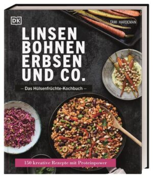 Die ganze Welt der Hülsenfrüchte in einem Buch! Über 150 vegetarische Gerichte mit Erbsen, Bohnen und Linsen machen Lust auf ein gesundes und leckeres Essen. Warum Kichererbsen und Co. für Gesundheit und Umwelt gut sind, welche Sorten es gibt und wie man sie vorbereitet: Finden Sie es in diesem Kochbuch heraus! Alle Rezepte sind vegetarisch, dazu gibt es Anregungen für vegane Varianten oder auch mal in Kombination mit Fleisch oder Fisch. Nachkochen, satt essen, satt bleiben, gut fühlen! Vielfältig, gesund und extrem köstlich! Hülsenfrüchte gelten als kleine Kraftpakete und spielen in der pflanzlichen Ernährung eine große Rolle: Als vegane Proteinquelle liefern sie hochwertiges Eiweiß, stecken voller Vitamine, Mineral- und Ballaststoffe und halten den Cholesterinspiegel in Schach. Kein Wunder also, dass Rezepte mit Bohnen, Erbsen und Linsen in der Bevölkerung immer beliebter werden. Und dass die kleinen Powerspender auch noch unglaublich vielfältig in der Verwendung sind, man mit ihnen sogar backen kann, zeigen die 150 köstlichen vegetarischen Gerichte dieses Kochbuchs. - Umfassend: Mehr als 150 vegetarische Rezepte präsentieren die gesamte Vielfalt von Linsen, Kichererbsen, Bohnen und Co. - Flexibel: Viele vegetarische Rezepte enthalten Anregungen, wie sie vegan oder mit Fleisch und/oder Fisch abgewandelt werden können. - Trendbewusst: Hülsenfrüchte spielen als qualitativ hochwertige Proteinlieferanten eine zunehmend wichtige Rolle in der Ernährung vieler Menschen. - Vielfältig: Von Mungobohnen-Burger über Rote-Linsen-Lasagne bis zu Schwarze-Bohnen-Brownies - hier findet jeder sein Lieblingsgericht! Voller guter Inhaltstoffe, nachhaltig und immer wieder anders: Mit den vielfältigen Rezepten in diesem vegetarischen Kochbuch machen Erbsen, Bohnen und Linsen gesund und glücklich!