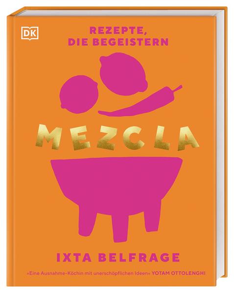 Aromen aus der ganzen Welt auf einem Teller! Ixta Belfrage, Co-Autorin von Flavour und langjährige Weggefährtin von Yotam Ottolenghi hat einen einzigartigen Kochstil, der begeistert. Sie lässt mexikanisches Essen und europäische Klassiker zusammenfließen, interpretiert die italienische Küche mit einem brasilianischen Twist und bringt dabei völlig neue, außergewöhnliche Gerichte auf den Tisch. Hier findet jeder ein persönliches Koch-Highlight, sei es schnell und bodenständig oder raffiniert und exotisch. Die neue Fusionsküche mit absolutem Suchtfaktor Mit über 100 außergewöhnlichen, aufregenden Rezepten bringt dieses Kochbuch neue, vielschichtige und besondere Gerichte aus aller Welt und mit dem gewissen “Ixta Belfrage”-Extra in die eigene Küche. So entsteht eine ungewöhnliche, internationale Küche, mit der Hobbyköch*innen aber auch Küchen-Neulinge bei Gästen Eindruck machen oder sich einfach selbst verwöhnen können. Viele Gerichte sind auf Gemüsebasis, manche aber auch mit Fleisch und Fisch, und natürlich fehlt es in dieser jungen, zeitgemäßen Küche auch nicht an Desserts. Das erste eigene Kochbuch von Ixta Belfrage, Co-Autorin von Flavour • So geht Fusionsküche heute: Ixta Belfrage kombiniert die Länderküchen der Welt und kreiert ganz neue, aufregende Gerichte • Ein Buch so bunt und außergewöhnlich wie die Rezepte der Autorin: jung, stylisch und farbenfroh • über 100 Rezepte sortiert nach Gelegenheit: einfache und schnelle Gerichte für den Alltag und Aufwendigeres fürs Wochenende - für Kochanfänger*innen und Geübte Öfter mal was Neues: Mit über 100 Rezepten der aufregenden und außergewöhnlichen Fusionsküche von Ixta Belfrage die Länderküchen der Welt neu interpretieren! "Eine Ausnahme-Köchin mit unerschöpflichen Ideen" YOTAM OTTOLENGHI