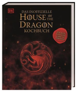 Wenn schon der Thron nicht sicher ist, das Festmahl ist es gewiss! In George R. R. Martins beliebten Fantasy-Romanen wird nach Herzenslust geschlemmt. Was läge da näher, als in einem Kochbuch auf Basis von „House of the Dragon“, dem Prequel zur Erfolgsserie „Game of Thrones“, passende Rezepte zu vereinen? Wie wäre es mit einer Dornischen Schlange in feuriger Sauce, einem blutroten Hochzeitskuchen oder einem geschmorten Wildschweinrücken? Über 60 Rezepte aus allen Regionen Westeros’ finden im Kochbuch ihren Platz. Festmahle und Gelage wie in den Sieben Königslanden - jetzt auch in der heimischen Küche Ob als Geschenk, für das eigene „Game of Thrones“-Regal oder einfach wegen der außergewöhnlichen Rezeptideen: von eindrucksvollen Fleischgerichten über vegetarische Köstlichkeiten bis hin zu verführerischen Süßspeisen und Getränken ist für jeden Geschmack das Richtige dabei. Schlemmen wie in den sieben Königslanden - 60 Speisen und Getränke aus allen Regionen Westeros, von der Insel Dorne und aus den Landen jenseits der Meerenge - Stimmungsvolle und authentische Bilder lassen Fans beim Kochen in die Romanwelten George R. R. Martins eintauchen - Alle Zutaten lassen sind in heimischen Supermärkten kaufen - ganz ohne Feilschen bei fliegenden Händlern Köstlich Kochen ohne Drachenfeuer. Tauchen Sie mit den Rezepten des Inoffiziellen Kochbuchs zu „House of the Dragon“ ein in die Sieben Königslande und das „Game of Thrones“ Universum.