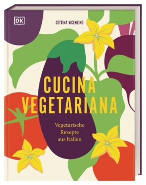 Über 70 vegetarische Gerichte aus Italien! Lila-leuchtende Auberginen-Schnitzel, Gegrillte Tomaten auf cremigem Bohnenpüree oder herrlich duftende Parmigiana. Begleiten Sie die bekannte Kochbuchautorin Cettina Vicenzino auf ihrer vegetarischen Entdeckungsreise durch ihr Heimatland Italien und entdecken Sie die ganze Bandbreite fantastischer italienischer Rezepte, in denen Gemüse & Co. die Hauptrolle spielt. Italienisch Kochen ganz ohne Fleisch und Fisch: Dieses vegetarische Kochbuch zeigt, wie es geht und wie es richtig lecker wird! „Cucina Vegetariana“: Ein einzigartiges Italien-Kochbuch - Bunter Mix an frischen italienischen Gerichten: von traditionell bis modern, von herzhaft bis süß, von Sizilien bis Venetien. Alle Rezepte sind vegetarisch - manche auch vegan. - Stimmungsvolle Fotografien und Texte geben spannende Einblicke in die Küchen Italiens und liefern Hintergrundinformationen zu den Zutaten und zu den Menschen, die die Produkte erzeugen und verarbeiten. - Für Neulinge und Hobbyköch*innen: Pasta-Kurs mit Grundrezepten und kleiner0 Mehlkunde für Pizza und Brot, inklusive Schritt-für-Schritt-Anleitungen und vielen Geheimtipps - Mit illustriertem Saisonkalender: Wann schmecken Aubergine, Radicchio & Co. am besten? La Dolce Vita - vegetarisch und vegan Mit ihrer Fülle an Gemüse, Hülsenfrüchten und Teig-Variationen bietet die italienische Küche ein breites vegetarisches Kochspektrum wie kaum eine andere Küche. Ob Fregola mit Zitronen-Parmesan-Artischocken, Pasta-Salat mit Radicchio und Pomelo oder Esskastaniensuppe mit Weizenkörnern: In diesem gemüsereichen Kochbuch widmet sich die preisgekrönte Autorin Cettina Vicenzino der vegetarisch-italienischen Küche in all ihren Facetten. Dafür besuchte sie unterschiedliche Regionen Italiens, traf Gemüsebauern, Produzent*innen und Menschen, die die Liebe zu gutem Essen verbindet und entwickelte so über 70 wunderbare italienische und gleichzeitig vegetarische Rezepte - alle speziell für dieses Buch. So köstlich schmeckt das vegetarische Italien: Ein Kochbuch für Vegetarier*innen, Veganer*innen und alle, die die Welt von Antipasti, Pasta und Dolci lieben!