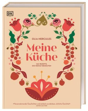 Wohlfühlrezepte, die verbinden In ihrem wohl persönlichsten Kochbuch nimmt uns die gefeierte Autorin Olia Hercules mit auf eine Reise zu den Orten, die für sie Heimat bedeuten. Inspiriert von ihrer Kindheit in der Ukraine, Entdeckungen aus ihrer Zeit auf Zypern und in Italien sowie gemütlichen Familienmahlzeiten in London, vermitteln diese 100 Lieblingsrezepte ein wohliges Gefühl von Zuhause. Bei Sardischen Ravioli, Knoblauch-Huhn oder Zimtpudding versammeln sich alle gerne an einem Tisch, um gemeinsam zu essen und zu erzählen. “Herzerwärmendes Storytelling und ehrliche Rezepte.” Jamie Oliver - 100 köstliche Gerichte: Köchin Olia Hercules, die schon bei Ottolenghi gekocht hat, schlägt mit ihren Rezepten Brücken am Esstisch und begeistert mit traditionellen und zeitgemäßen Kreationen. - Verschiedene Esskulturen in einem Kochbuch: vollgepackt mit Erinnerungen an ihre Kindheit in der Ukraine, mit Aromen und Zutaten aus ihren Jahren auf Zypern und in Italien und den pflanzen-basierten Leckereien, die ihre Familie heute liebt. - Persönlich & charmant: Olia Hercules ergründet gemeinsam mit befreundeten Köch*innen und Food-Autor*innen in kurzen Essays, wie durch Essen das Gefühl von Zuhause entsteht. Wie schmeckt Heimat in der Küche? Dank ihrer unerschöpflichen Neugier kreiert Olia Hercules ganz wunderbar köstliche Rezepte mit den vielfältigen kulinarischen Einflüssen all der Orte, die sie ihr Zuhause nennt - von gefülltem Kürbis mit Nostalgie-Charakter über Seelenschmeichler wie Brathuhn mit Kartoffeln bis hin zum lebensrettenden Rhabarberkuchen. Die englische Ausgabe wurde von The Times zum besten Kochbuch 2022 gekürt. Stimmungsvoll fotografiert und voller persönlicher Anekdoten - Olia Hercules zeigt in diesem Kochbuch, was Heimat für sie ausmacht.