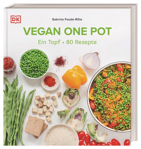 Vegan Kochen? Super einfach! Nur kurz Zutaten schnibbeln, alles in einen Topf oder eine Pfanne und ab damit auf den Herd - One-Pot-Gerichte sind echte Küchenwunder. Mit diesem Kochbuch kommen jetzt auch Fans der veganen Ernährung in den Genuss des beliebten Kochtrends. Ob Chili sin Carne, Karotten-Tempeh-Pfanne oder Schoko-Porridge: Die 80 wunderbar unkomplizierten Rezepte sind perfekt für alle, die es schnell, bequem und trotzdem gesund lieben. Schnelle vegane Rezepte, die allen schmecken: -Ideal zusammengestellt: 80 schnelle vegane One-Pot-Rezepte für eine ausgewogene Ernährung mit frischem Gemüse, Getreide und Hülsenfrüchten -Kurz zubereiten, ausgiebig genießen: Einfache Alltagsrezepte, die das Kochen nach Feierabend spielend leicht machen und auch Anfänger*innen gelingen -Lieblingsgerichte treffen auf neue Inspiration: von veganer Paella und Mac & Cheese bis zum Kichererbsen-Moussaka und den Zucchini-Spaghetti mit Hummus -Vegane Küche für jeden Anlass: Pflanzenbasierte Rezepte, die immer passen - ob zum Dinner mit Freunden oder für das schnelle Mittagessen im Homeoffice. Im Handumdrehen gesund gekocht Ob Blitzrezepte mit Gemüse-Pasta, deftige Schmorgerichte, cremige Suppen oder unwiderstehliche Desserts: Diese 80 schnellen One-Pot-Gerichte schmecken ganz sicher allen. Und das Beste: Die Zutaten gibt es in jedem Supermarkt, die One Pots passen perfekt in jeden noch so stressigen Alltag und machen den Abwasch danach kurz und mühelos. So bleibt mehr Zeit zum Genießen! Alles in einem Topf! Das vegane Kochbuch voll ausgewogener One-Pot-Rezepte für die schnelle und gesunde Küche.