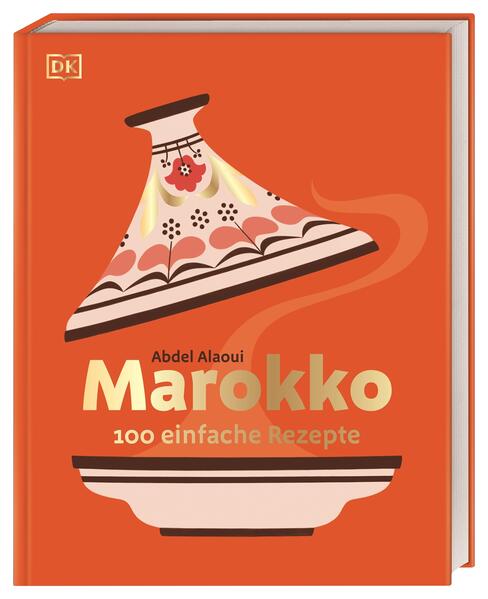 Einfach kochen - marokkanisch genießen! Folgen Sie Profikoch Abdel Alaoui auf eine kulinarische Reise in seine Heimat Marokko. In seinem Kochbuch teilt er 100 traditionelle Familienrezepte: Bei Lamm-Tajine mit Trockenpflaumen, Fenchel-Couscous mit Orangen oder Granatapfel-Mandel-Taboulé ist Fernweh garantiert. Aromatisch, authentisch und alltagstauglich bringen diese einfach nachkochbaren Gerichte mit modernem Twist Familie und Freunde an einen großen Tisch zum gemeinsamen Schlemmen. Die marokkanische Küche: frisch, abwechslungsreich und lecker - 100 authentische Gerichte aus Marokko - einfach, kreativ und zeitgemäß interpretiert - Zutaten wie Minze, Kreuzkümmel und süße Datteln sowie jede Menge frisches Gemüse sorgen für farbenfrohe Vielfalt auf dem Teller. - Alltagstaugliche Rezepte, die auch weniger erfahrenen Köch*innen problemlos gelingen - Landestypische Küchentechniken genau erklärt mit Step-by-Step-Anleitungen: von richtig gefalteten Brik-Taschen bis zum marokkanischen Minztee - Kein Stress beim Einkaufen: Alle Zutaten sind unkompliziert im gut sortierten Supermarkt oder online erhältlich. So einfach ist marokkanisch Kochen! Gäste beeindrucken ohne viel Kocherfahrung oder sich selbst nach Feierabend mit duftenden Aromen verwöhnen? Dank leicht verständlicher Rezepte und hilfreicher Schritt-für-Schritt-Anleitungen ist das überhaupt kein Problem! Kleinigkeiten zum Teilen, sättigende Tajines und Couscous, süße Überraschungen und mehr warten nur darauf, ausprobiert zu werden. Die ganze Bandbreite der marokkanischen Küche: 100 einfache und authentische Rezepte verführen zum Nachkochen und Genießen.