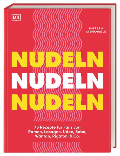 Ultimativer Nudelspaß für alle! Inspiriert von den Küchen Asiens, Italiens und der USA lassen die 75 kreativen Rezepte in diesem Kochbuch die Herzen von Nudelfans höherschlagen: von Seelenschmeichlern wie Auberginen-Lasagne und Philly Cheesesteak Mezemen bis zu easy Feierabendrezepten wie gebratenen Kimchi-Udon und veganem Laksa. Und damit nicht genug: Mit selbst gemachter Pasta, gepimpten Instant-Ramen oder perfekt gebratenen Wok-Nudeln werden die Koch-Skills auf ein neues Level gehoben. Inspirierende und einfache Nudelrezepte für jede Lebenslage • die besten Rezepte aus der ganzen Welt: Von klassisch bis trendig, cremig bis schlürfig und von mild bis scharf ist für jeden Geschmack etwas dabei • Ratzfatz zum Nudel-Profi mit Rezepten und Tipps für selbst gemachte Wantans, kunterbunte Bun-Bowls oder handgezogene Biang Biang • Für jeden Anlass gerüstet: ob schnelle Feierabendküche, fancy Gerichte für besondere Anlässe oder eine spontane Nudel-Party mit Freunden 75 Wohlfühlrezepte, die weit über Spaghetti und Ramen hinausgehen Endless pasta-bilities! Schnelle Pho mit Hähnchen, Lasagne alla Bolognese oder koreanischer Feuertopf - das Autoren-Duo Mike und Stephanie Le hat 10 Jahre lang für ihren preisgekrönten Blog „i am a foodblog“ die ganze Welt bereist, immer auf der Suche nach den leckersten Nudeln. Ergänzt werden die Rezepte unter anderem durch Infos zu 20 Nudel-Lieblingen, Tipps zu selbst gemachten Basics wie Chili Crisp oder Bowl-Dressings und einer Anleitung für die ultimative Lasagne-Blindverkostung. Das perfekte Kochbuch für alle Nudelfans - kreative und wunderbar einfache Rezepte aus der ganzen Welt inspirieren und lassen keine Wünsche offen.