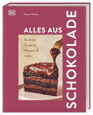 Schokolade ist Glück, das man essen kann • Cremig, crunchy oder zartschmelzend: über 50 köstliche Schokoladen-Rezepte von „Chocolate Queen“ Kirsten Tibballs • Himbeer-Creme-Tarte mit Schokospänen oder Schoko-Karamell-Zimtschnecken: ein wahres Paradies für Schokoholics • Backen und mehr mit Schokolade: für Einsteiger*innen und ambitionierte Schoko-Fans Zart schmelzend und herrlich duftend „Chocolate Queen“ Kirsten Tibballs entführt in ihrem Kochbuch in die Welt der schokoladigen Genüsse. In über 50 Rezepten zeigt sie, wie vielfältig Schokolade verarbeitet werden kann. Von selbst gemachter Bruchschokolade aus nur drei Zutaten über zart schmelzende Honig-Vanille-Trüffel mit Espresso bis hin zu cremigen Semifreddo-Bömbchen gefüllt mit Erdnussbutter-Double-Choc-Mousse: Hier finden weniger geübte genauso wie ambitionierte Hobbybäcker*innen das passende Rezept. Abgerundet wird das Buch mit Grundwissen und Tipps und Tricks zur richtigen Verarbeitung von Schokolade. Mit seinem modernen Layout und den verführerischen Fotos ist es auch optisch ein wahrer Genuss! Hier werden Schokoträume wahr: 50 himmlische Rezepte für große und kleine Versuchungen von „Chocolate Queen“ Kirsten Tibballs.