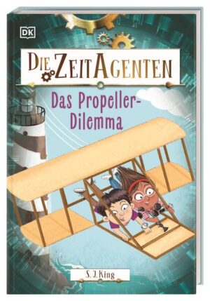 Action-geladene Zeitreise zum ersten Motorflug der Welt • Geschichte trifft Fantasy: mit den Zeit-Agenten zu historischen Schauplätzen reisen • Spannende Abenteuergeschichte kombiniert mit geschichtlichen Fakten • Lesespaß und -förderung mit vielen Schwarz-Weiß-Illustrationen und interaktiven Extras wie Sachseiten, Quiz und Glossar Reise durch die Zeit: Mit den Zeit-Agenten wird Geschichte erlebbar Wenn die Uhren rückwärts laufen, wissen die Zeit-Agenten: Ein neues Abenteuer ruft! In dieser fesselnden Kinderbuch-Reihe begleiten junge Leser*innen ab 7 Jahren die Zeit-Agenten zu den bedeutendsten Momenten der Geschichte. Mit Mut und Geschick müssen die acht Kinder die fiesen Pläne von Bösewicht Mora durchkreuzen, der quer durch alle Jahrhunderte für Chaos sorgt. Jede Reise bietet Grundschulkindern faszinierendes Geschichtswissen und ein actionreiches Katz-und-Maus-Spiel zwischen den Zeit-Agenten und Mora – unterstützt durch Illustrationen, ein Glossar, das schwierige Begriffe erklärt, und ein Quiz, um gelerntes Wissen zu checken. Dieses spannende Buch zum Lesen-Üben führt Jasmin und Min-Jun in die USA des Jahres 1903. Die Brüder Wright stehen kurz vor ihrem ersten motorisierten Flug, doch ein verschwundener Propeller droht alles zu verhindern. Gelingt es den Zeit-Agenten, die Zukunft der Luftfahrt zu retten? Begleite die mutigen Zeit-Agenten auf ihren abenteuerlichen Zeitreisen zu den wichtigsten Ereignissen der Geschichte! Dieser Band ist Teil der Reihe „Die Zeit-Agenten“. Jeder Band ist in sich abgeschlossen, sodass sie in beliebiger Reihenfolge gelesen werden und die Kinder ihre Lieblingsthemen auswählen können.