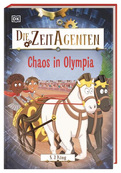 Action-geladene Zeitreise zu den ersten Olympischen Spielen • Geschichte trifft Fantasy: mit den Zeit-Agenten zu historischen Schauplätzen reisen • Spannende Abenteuergeschichte kombiniert mit geschichtlichen Fakten • Lesespaß und -förderung mit vielen Schwarz-Weiß-Illustrationen und interaktiven Extras wie Sachseiten, Quiz und Glossar Reise durch die Zeit: Mit den Zeit-Agenten wird Geschichte erlebbar Wenn die Uhren rückwärts laufen, wissen die Zeit-Agenten: Ein neues Abenteuer ruft! In dieser fesselnden Kinderbuch-Reihe begleiten Erstleser*innen ab 7 Jahren die Zeit-Agenten zu den bedeutendsten Momenten der Geschichte. Mit Mut und Geschick müssen die acht Kinder die fiesen Pläne von Bösewicht Mora durchkreuzen, der quer durch alle Jahrhunderte für Chaos sorgt. Jede Reise bietet Grundschulkindern faszinierendes Geschichtswissen und ein actionreiches Katz-und-Maus-Spiel zwischen den Zeit-Agenten und Mora – unterstützt durch Illustrationen, ein Glossar, das schwierige Begriffe einfach erklärt, und ein Quiz, um gelerntes Wissen zu checken. In diesem spannenden Buch zum Lesen-Üben werden Rosa und Paul ins antike Griechenland geschickt: Der Olivenkranz, mit dem der Sieger der Olympischen Spiele gekürt werden soll, ist spurlos verschwunden. Können die Zeit-Agenten den Streit zwischen Athen und Sparta beenden und den Lauf der Geschichte bewahren? Begleitet die mutigen Zeit-Agenten auf ihren abenteuerlichen Zeitreisen zu den wichtigsten Ereignissen der Geschichte! Dieser Band ist Teil der Reihe „Die Zeit-Agenten“. Jeder Band ist in sich abgeschlossen, sodass sie in beliebiger Reihenfolge gelesen werden und die Kinder ihre Lieblingsthemen auswählen können.