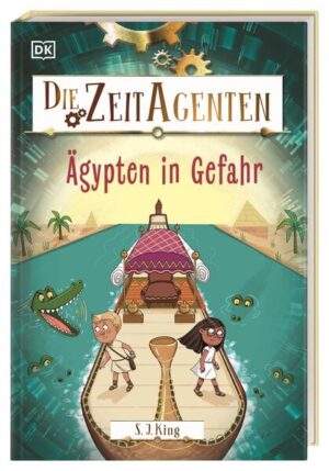 Action-geladene Zeitreise ins alte Ägypten • Geschichte trifft Fantasy: mit den Zeit-Agenten zu historischen Schauplätzen reisen • Spannende Abenteuergeschichte kombiniert mit geschichtlichen Fakten • Lesespaß und -förderung mit vielen Schwarz-Weiß-Illustrationen und interaktiven Extras wie Sachseiten, Quiz und Glossar Reise durch die Zeit: Mit den Zeit-Agenten wird Geschichte erlebbar Wenn die Uhren rückwärts laufen, wissen die Zeit-Agenten: Ein neues Abenteuer ruft! In dieser fesselnden Kinderbuch-Reihe begleiten Erstleser*innen ab 7 Jahren die Zeit-Agenten zu den bedeutendsten Momenten der Geschichte. Mit Mut und Geschick müssen die acht Kinder die fiesen Pläne von Bösewicht Mora durchkreuzen, der quer durch alle Jahrhunderte für Chaos sorgt. Jede Reise bietet Grundschulkindern faszinierendes Geschichtswissen und ein actionreiches Katz-und-Maus-Spiel zwischen den Zeit-Agenten und Mora unterstützt durch Illustrationen, ein Glossar, das schwierige Begriff einfach erklärt, und ein Quiz, um gelerntes Wissen zu checken. In diesem spannenden Buch zum Lesen-Üben hängt der Frieden Ägyptens am seidenen Faden. Königin Nofretete ist erkältet ausgerechnet jetzt, da Besuch aus Mesopotamien erwartet wird, den sie unbedingt empfangen muss. Nur wenn es den Zeit-Detektiven Jasmin und Alex gelingt, Mora auszutricksen und an das Heilmittel für die Pharaonin zu gelangen, können sie im alten Ägypten Schlimmeres verhindern. Ein Wettlauf gegen die Zeit beginnt! Begleitet die mutigen Zeit-Agenten auf ihren abenteuerlichen Zeitreisen zu den wichtigsten Ereignissen der Geschichte! Dieser Band ist Teil der Reihe „Die Zeit-Agenten“. Jeder Band ist in sich abgeschlossen, sodass sie in beliebiger Reihenfolge gelesen werden und die Kinder ihre Lieblingsthemen auswählen können.