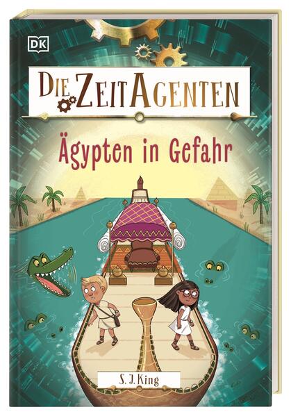 Action-geladene Zeitreise ins alte Ägypten • Geschichte trifft Fantasy: mit den Zeit-Agenten zu historischen Schauplätzen reisen • Spannende Abenteuergeschichte kombiniert mit geschichtlichen Fakten • Lesespaß und -förderung mit vielen Schwarz-Weiß-Illustrationen und interaktiven Extras wie Sachseiten, Quiz und Glossar Reise durch die Zeit: Mit den Zeit-Agenten wird Geschichte erlebbar Wenn die Uhren rückwärts laufen, wissen die Zeit-Agenten: Ein neues Abenteuer ruft! In dieser fesselnden Kinderbuch-Reihe begleiten Erstleser*innen ab 7 Jahren die Zeit-Agenten zu den bedeutendsten Momenten der Geschichte. Mit Mut und Geschick müssen die acht Kinder die fiesen Pläne von Bösewicht Mora durchkreuzen, der quer durch alle Jahrhunderte für Chaos sorgt. Jede Reise bietet Grundschulkindern faszinierendes Geschichtswissen und ein actionreiches Katz-und-Maus-Spiel zwischen den Zeit-Agenten und Mora unterstützt durch Illustrationen, ein Glossar, das schwierige Begriff einfach erklärt, und ein Quiz, um gelerntes Wissen zu checken. In diesem spannenden Buch zum Lesen-Üben hängt der Frieden Ägyptens am seidenen Faden. Königin Nofretete ist erkältet ausgerechnet jetzt, da Besuch aus Mesopotamien erwartet wird, den sie unbedingt empfangen muss. Nur wenn es den Zeit-Detektiven Jasmin und Alex gelingt, Mora auszutricksen und an das Heilmittel für die Pharaonin zu gelangen, können sie im alten Ägypten Schlimmeres verhindern. Ein Wettlauf gegen die Zeit beginnt! Begleitet die mutigen Zeit-Agenten auf ihren abenteuerlichen Zeitreisen zu den wichtigsten Ereignissen der Geschichte! Dieser Band ist Teil der Reihe „Die Zeit-Agenten“. Jeder Band ist in sich abgeschlossen, sodass sie in beliebiger Reihenfolge gelesen werden und die Kinder ihre Lieblingsthemen auswählen können.