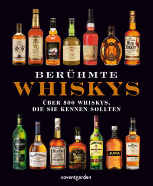 Über 500 Whiskys von mehr als 350 Destillerien – dieses kompakte Handbuch präsentiert eine Vielzahl von seltenen und bekannten Whiskys. Jede Sorte wird mit einer Verkostungsnotiz, einem großen Foto und einer kurzen Geschichte der Destillerie vorgestellt. Sowohl die klassischen Whiskyländer Schottland und Irland sind mit vielen Sorten vertreten als auch interessante Whiskys aus Deutschland, USA, Japan und zahlreichen anderen Ländern. Das kompetente und ansprechend gestaltete Nachschlagewerk lädt zum Blättern, Schmökern und Entdecken neuer Single Malts, Blends, Bourbons u.v.m. ein. Liebhaber können mit fünf Reisevorschlägen für Verkostungstouren auf der ganzen Welt ihrer Leidenschaft nachgehen: Auf der Insel Islay, im schottischen Speyside, Irland, Japan oder in Kentucky bieten traditionsreiche Destillerien viele Gelegenheiten zur Verkostung.