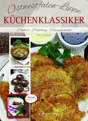 Dieses Kochbuch präsentiert die Küche Ostwestfalen-Lippes, wie sie in Privathaushalten von Rahden im Norden bis nach Warburg im Süden heute auf den Tisch kommt. Rezeptklassiker wie der Wuortelpott, ein Möhren-Kartoffel-Eintopf, aber auch moderne Speisen wie Forelle mit Pumpernickelkruste finden sich im Repertoire der ostwestälischen Familien. Viele Bewohner aus Ostwestfalen-Lippe haben der Autorin ihre Lieblingsspeisen verraten. So ist ein Buch mit zahlreichen traditionellen Rezepten entstanden, wie sie bis heute zum lebendigen ostwestfälisch-lippischen Küchenschatz  gehören. Welche Spezialitäten von „Blindhuhn bis Wuortelpott“ man kennen muss, verrät die Autorin in einem „Who is who“ der ostwestfälischen Küchenklassiker. Welche typischen Produkte die Region bereithält, erfahren Leser jeweils in einer Einführung zu den einzelnen Kapiteln. Ausflüge in Omas Bauerngarten, die ostwestfälisch-lippische Esskultur und das kulinarische Brauchtum sowie praktische Tipps runden den Band ab.