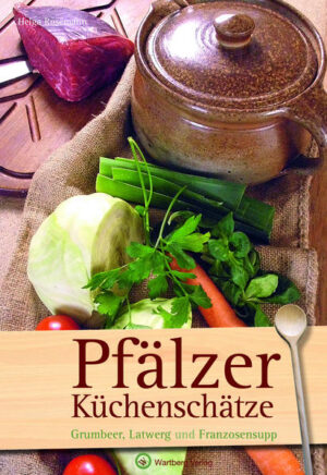 Ob Grumbeer oder anners Gemies, ob Fleesch, Fisch oder Geflügeltes, ob Dampfnuddele oder anners Gebäck - dieser Band verrät die Rezepte die Pfälzer Küchenschätze, wie sie schon immer und noch heute gern zubereitet und gegessen werden. Da wird so mancher seine längst vergessen geglaubte Speise aus der Kindheit wiederfinden, die noch heute das Zeug zum Lieblingsessen hat. Neben den Rezepten hält der Band allerlei Wissenswertes über die Produkte der Region, die Esskultur und das Pfälzer Brauchtum bereit. Wir wünschen gutes Gelingen und guten Appetit!