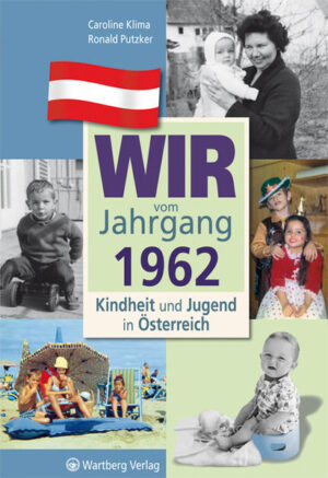 Aufgeregt und erwartungsvoll, so blickten wir damals in die Zukunft! Erinnern Sie sich mit uns an die ersten 18 Lebensjahre - an Ihre Kindheit und Jugend! Jahrgang 1962 - Das österreichische Wirtschaftswunder lief auf Hochtouren und leitete eine Periode gesellschaftlicher Veränderungen ein. Wir sahen den Kasperl und die Mondlandung im Fernsehen, fuhren mit der Schülerfreifahrt in die Schule und versuchten, aus Gratis-Schulbüchern klug zu werden. Zur Musik von Deep Purple und The Sweet schwärmten wir für Perry Rhodan, Klammer und Krankl. Zu Star Wars stürmten wir die Kinos und gehörten zu den Ersten, die einen Videorecorder bedienen konnten. Verwurzelt in der alten Zeit gehörte uns die Zukunft!