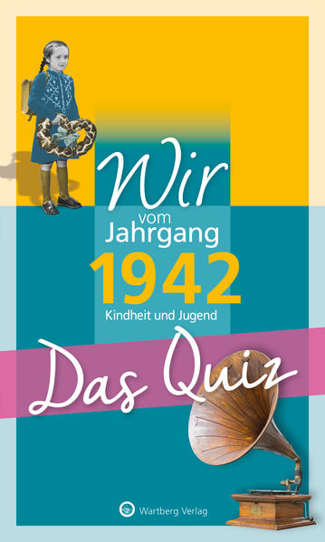 Spiel, Spaß und Wissenswertes - nicht nur für Jubilare! Ein pfiffiges Geschenk zum Geburtstag und die perfekte Ergänzung zum passenden Jahrgangsband! Unternehmen Sie anhand von 80 Quiz-Fragen aus den Themenbereichen Alltag, Politik, Sport, Kultur und Wissenschaft eine spannende Reise in Ihre Kindheit und Jugend! Erinnern Sie sich an alte Filme und Fernsehserien, die Sie gern gesehen haben, an Sportler, die Sie beeindruckten, an unvergessliche politische Ereignisse und Stars, für die Sie geschwärmt haben! Jahrgang 1942 - wir sind in einer spannenden Zeit aufgewachsen. Gleichwohl sind viele Menschen, Dinge und Ereignisse, die in jenen Tagen die Welt bewegten, fast in Vergessenheit geraten. Denn wer erinnert sich, wie die erste deutsche Waschmaschine hieß und was es mit „Erichs Krönung“ auf sich hatte? Wer weiß noch, wann die erste BRAVO erschien oder wer Laika war? Testen Sie in geselliger Runde mit Freunden und Verwandten Ihr Wissen und lassen Sie die Vergangenheit wieder aufleben. Prägnante und detaillierte Antworttexte, illustriert mit zeittypischen Bildern, liefern Ihnen neben der richtigen Lösung auch interessante Zusatzinformationen. Spaß und Unterhaltung sind garantiert!