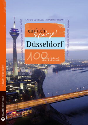 Düsseldorf ist einfach spitze! Der Autor Thomas Bernhardt überrascht uns mit einem neuen Blick auf die vermeintlich vertraute Stadt. Liebevoll, humorvoll und locker, mit Insiderblick und feinem Händchen präsentiert er ein abwechslungsreiches Lesebuch für Kenner und Liebhaber Düsseldorfs und solche, die es noch werden wollen. Und eines ist sicher, Thomas Bernhardt kennt (mindestens) 100 Gründe, stolz auf diese Stadt zu sein.