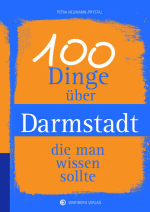 Kennen Sie die in dieser Stadt geborenen beiden Heiligen? Wussten Sie, dass ein Herz auf Reisen gehen kann? Möchten Sie gern ein „Sahnehäubchen“ tragen? Wollen Sie einem Monster die Hand schütteln? Haben Sie Lust, die Heimat der „Drombuschs“ kennenzulernen? Die Autorin überrascht uns mit einem neuen Blick auf die vermeintlich vertraute Stadt. Das abwechslungsreiche Buch richtet sich an Kenner und Liebhaber Darmstadts und solche, die es werden wollen. Mit Insiderblick und Freude am Skurrilen präsentiert Petra Neumann-Prystaj 100 Dinge, die man über Darmstadt wissen sollte.