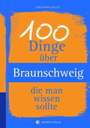 Wissen Sie, welcher Braunschweiger einen DM-Schein zierte? Wie viel wiegt der Burglöwe und wie heißt eigentlich der Dino vor dem Naturhistorischen Museum? Was verbindet Goethe und die Löwenstadt? Der Autor Christopher Schulze überrascht uns mit einem neuen Blick auf die vermeintlich vertraute Stadt. Dieses Buch richtet sich an Kenner und Liebhaber Braunschweigs und solche, die es werden wollen. Mit Insiderblick und feinem Händchen präsentiert Christopher Schulze 100 Dinge, die man über Braunschweig wissen sollte.