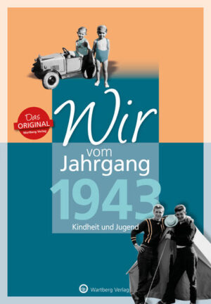 Aufgeregt und erwartungsvoll, so blickten wir damals in die Zukunft! Erinnern Sie sich mit uns an die ersten 18 Lebensjahre - an Ihre Kindheit und Jugend! Jahrgang 1943 - unsere ersten Lebensjahre waren entbehrungsreich. Schokolade lernten viele erst im Schulkindalter kennen. Aber es folgte eine aufregende Zeit: Wir freuten uns über das erste Fahrrad, saßen mit glühenden Wangen vom dem Schwarz-Weiß-Fernseher und waren fasziniert von der zunehmenden Motorisierung. Dann kam die stürmische Wirtschaftswunderzeit: Wir lauschten den Klängen aus der Musik-Box, fanden unsere erste Liebe in der Tanzschule, und für viele begann das Berufsleben schon mit 14. Unterdessen träumten wir von der Busreise nach Spanien oder dem Campingurlaub in Holland.