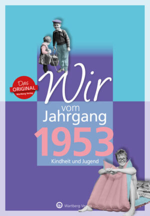 Aufgeregt und erwartungsvoll, so blickten wir damals in die Zukunft! Erinnern Sie sich mit uns an die ersten 18 Lebensjahre - an Ihre Kindheit und Jugend! Jahrgang 1953 - das waren eine Kindheit und Jugend zwischen wirtschaftlichem Aufschwung und gesellschaftspolitischem Umschwung, zwischen bieder und revolutionär. Wir erinnern uns an modernes Spielzeug aus Plastik und das erste Eis, Möbel im neuen luftigen Design der 50er- und 60er-Jahre und Kleider in bunten Farben und wilden Mustern, den ersten Campingurlaub am Baggersee oder die Reise nach Italien, flotte Mopeds und schicke Autos, Beat und Rock, Schlaghosen und Blumenkränze im Haar.