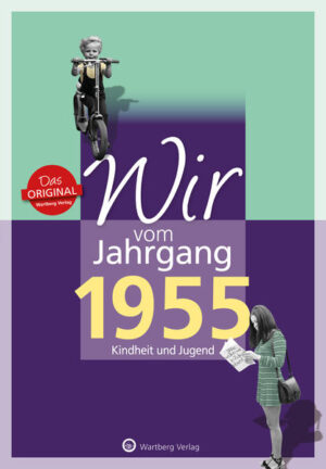 Aufgeregt und erwartungsvoll, so blickten wir damals in die Zukunft! Erinnern Sie sich mit uns an die ersten 18 Lebensjahre - an Ihre Kindheit und Jugend! Jahrgang 1955 - das war die Generation, der es allmählich besser ging, das Wirtschaftswunder stand schon vor der Tür. Der „Kalte Krieg“ trennte die Welt in „Gut“ und „Böse“ und wir hatten das Glück, keinen Krieg im eigenen Land miterleben zu müssen. Wir genossen den Beginn des Pantoffelkinos, quälten uns noch mit Tintenfass und Feder, freuten uns über einen Roller namens „Pucky“ und hatten mit 17 noch Träume. Aus den beschaulichen 50ern und den unruhigen 60ern führte unser Weg in die flotten 70er.