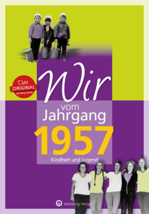 Aufgeregt und erwartungsvoll, so blickten wir damals in die Zukunft! Erinnern Sie sich mit uns an die ersten 18 Lebensjahre - an Ihre Kindheit und Jugend! Jahrgang 1957 - das war die Generation der Kurzschuljahre, Hula-Hoop-Reifen und des Apfelshampoos. Die Großmütter dufteten noch nach 4711, viele Mütter verrichteten Heimarbeit und die Väter arbeiteten auch samstags. Als Jugendliche erlebten wir die 70er Jahre mit Anti-Atomkraftprotesten, Frauenbewegung, ABBA und Disco-Fieber. Wir trugen fast alles: Mini und Plateauschuhe, Boots und Röhrenjeans, Bundeswehrparka und Palästinensertuch.