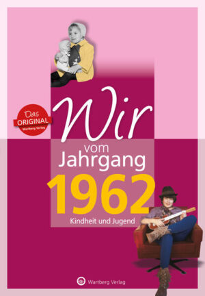 Erinnerungen verschenken! Aufgeregt und erwartungsvoll, so blickten wir damals in die Zukunft! Erinnern Sie sich mit uns an die ersten 18 Lebensjahre - an Ihre Kindheit und Jugend! Jahrgang 1962 - Licht aus. Wommmm. Spot an. Jaaaaa! Hier ist unser Jahrgang! Was haben wir nicht alles erlebt in den 60er und 70er Jahren: Den ersten Fernseher, die erste Waschmaschine, Deutschland als Fußballweltmeister, fröhliche Klebeblumen in der Küche, Umweltverschmutzung und Großdemonstrationen. Das war eine aufregende Zeit, unsere Kindheit und Jugend! ? Das Original: Die Bücher mit dem WIR-Gefühl! ? Geschrieben von Autorinnen und Autoren aus dem jeweiligen Jahrgang ? Das persönliche Geschenk zum 60. Geburtstag für Frauen und Männer ? Emotionale Geschichten und Erlebnisse mitten aus dem Alltag ? Mit vielen zeittypischen Fotos und Abbildungen ? Edle Verarbeitung: fadengeheftetes Hardcover, hochwertiges Papier ? attraktives handliches Buchformat: 17 x 24,5 cm, 64 Seiten Die Jahrgangsbände sind eine spannende Zeitreise und bieten viel Gesprächsstoff und Unterhaltung im Freundes- und Familienkreis.