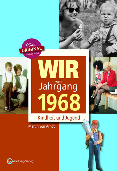 Aufgeregt und erwartungsvoll, so blickten wir damals in die Zukunft! Erinnern Sie sich mit uns an die ersten 18 Lebensjahre - an Ihre Kindheit und Jugend! Jahrgang 1968 - Unser Geburtsjahr ist sprichwörtlich geworden für gesellschaftlichen und politischen Aufbruch, im Westen (Studentenunruhen) wie im Osten (Prager Frühling). Aber dafür können wir ja nix! Wir wuchsen friedlich auf mit Laufstall und Gitterbett, Bonanzarad und Barbie. Wir stylten uns die Haare als Punker oder Popper. Andere wieder waren „Ökos“ mit Latzhosen und Jesuslatschen. Und mit 18 machten wir nicht nur den Führerschein, sondern fuhren per Interrail ins Ausland. Kurzum, wir hatten eine bewegte Kindheit und Jugend.