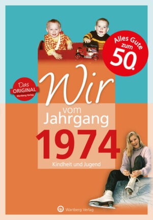 Aufgeregt und erwartungsvoll, so blickten wir damals in die Zukunft! Erinnern Sie sich mit uns an die ersten 18 Lebensjahre - an Ihre Kindheit und Jugend! Jahrgang 1974 - das war das Geburtsjahr cooler Kids, die das brandneue Medium Computer, die elektronische Spielewelt und den Videorekorder für sich entdeckten, die von ihren Eltern mit Esprit und Lebensfreude zu kritischen, eigenständigen Köpfen erzogen wurden. 1974 war gleichsam der Jahrgang der schrägen Frisuren und knallbunten Modeerscheinungen, der kulturellen Erfolge, weltweiten Innovationen und politischen Reformationen. Den globalen Katastrophen zum Trotz, schufen die 74er sich selbst ein Zeitalter der Ideale und kreativen Neuerungen.