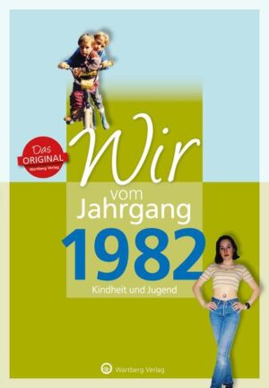 Erinnerungen verschenken! Aufgeregt und erwartungsvoll, so blickten wir damals in die Zukunft! Erinnern Sie sich mit uns an die ersten 18 Lebensjahre - an Ihre Kindheit und Jugend! Jahrgang 1982 - mit Pumuckl, Knight Rider und dem Rubik Cube, mit Spontisprüchen wie „Keine Macht für Niemand“ und Lichterketten gegen atomare Aufrüstung begann die erste Phase unseres Lebens - die Kindheit der 80er- Jahre. Unsere Jugend war dann bestimmt von den Einflüssen der 90er- Jahre und der Grundhaltung: Nichts ist unmöglich, alles ist erlaubt - in der Mode, der Musik, im alltäglichen Leben! Kindheit und Jugend liegen bereits hinter uns, doch die Zukunft hat für uns 82er gerade erst begonnen ... ? Das Original: Die Bücher mit dem WIR-Gefühl! ? Geschrieben von Autorinnen und Autoren aus dem jeweiligen Jahrgang ? Das persönliche Geschenk zum 40. Geburtstag für Frauen und Männer ? Emotionale Geschichten und Erlebnisse mitten aus dem Alltag ? Mit vielen zeittypischen Fotos und Abbildungen ? Edle Verarbeitung: fadengeheftetes Hardcover, hochwertiges Papier ? attraktives handliches Buchformat: 17 x 24,5 cm, 64 Seiten Die Jahrgangsbände sind eine spannende Zeitreise und bieten viel Gesprächsstoff und Unterhaltung im Freundes- und Familienkreis.