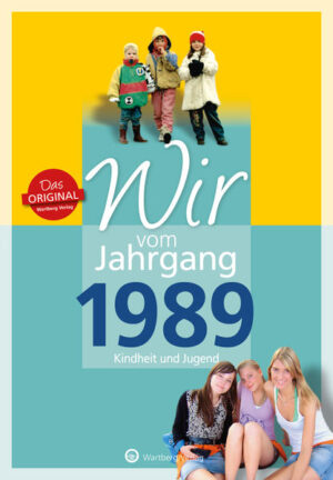 Aufgeregt und erwartungsvoll, so blickten wir damals in die Zukunft! Erinnern Sie sich mit uns an die ersten 18 Lebensjahre - an Ihre Kindheit und Jugend! Jahrgang 1989 - mit uns kam die Wende, denn wir wurden geboren im Jahr des Mauerfalls. Ein Jahr später wurde Deutschland Fußballweltmeister und wiedervereint. Doch das interessierte uns Kinder wenig, wir liebten erst Diddl und Pokémon, später Britney Spears und die Backstreetboys. Wir sind die High-Tech-Generation, die aufwuchs mit Tamagotchi und Gameboy, mit Handy und Internet. Klonschaf Dolly, der Jahrhundertsommer und das Fußballmärchen 2006 zogen uns in ihren Bann. Und wir waren die Ersten, die den Führerschein schon mit 17 bekamen.