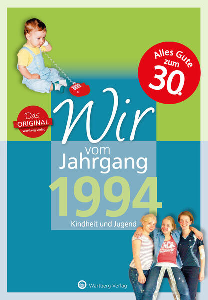 Aufgeregt und erwartungsvoll, so blickten wir damals in die Zukunft! Erinnern Sie sich mit uns an die ersten 18 Lebensjahre - an Ihre Kindheit und Jugend! Jahrgang 1994 - in bunt gemusterten Strampelanzügen erkunden wir unsere Umwelt, während Michael Schumacher Formel-1-Weltmeister wird und Helmut Kohl seine fünfte Amtsperiode antritt. Wir machen den Kindergarten unsicher, als der erste Harry-Potter-Band erscheint. Wir lernen lesen, schreiben und rechnen, als das neue Jahrtausend beginnt. Wir werden Papst und erleben die erste deutsche Kanzlerin. Smartphones, iPods und Facebook begleiten uns durch unsere Jugend. Diese Umbrüche, Innovationen und Aufbrüche öffnen uns 94ern den Weg in die Zukunft!