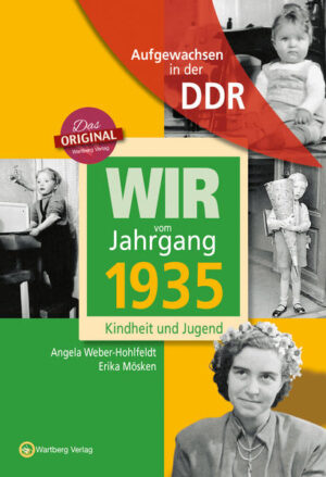 Aufgeregt und erwartungsvoll, so blickten wir damals in die Zukunft! Erinnern Sie sich mit uns an die ersten 18 Lebensjahre - an Ihre Kindheit und Jugend! Jahrgang 1935 - das sind wir als Kinder in Leibchen und Lederhosen, mit Murmelsack oder Tretroller im Deutschen Reich, das sich rüstet für einen Krieg. Zur Schulzeit gehören Fibel und Rohrstock genauso wie Luftschutzkeller, Sirenengeheul und ein stetig knurrender Magen. Der Friede bringt Neulehrer, Einquartierungen und manchen Vater zurück. In der sowjetisch besetzten Zone wachsen wir zwischen Trümmern hinein in unsere Jugend, wie in den neuen Staat DDR mit beginnender Kollektivierung und den ersten Blauhemden.