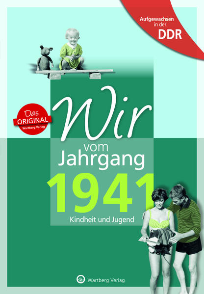 Aufgeregt und erwartungsvoll, so blickten wir damals in die Zukunft! Erinnern Sie sich mit uns an die ersten 18 Lebensjahre - an Ihre Kindheit und Jugend! Jahrgang 1941 - das war eine entbehrungsreiche Kindheit - so kurz vor dem Kriegsende und in den ersten harten Nachkriegsjahren. Trotzdem, wir waren pragmatisch und nahmen das Leben so wie es war. Im Sommer ging es in’s Ferienlager: Neptunfest und Nachtwanderung, Pfefferminztee und Mehrfruchtmarmelade - daran können wir uns gut erinnern. Der Held unserer Jugend war „Teddy“ und später tanzten wir zu Rock ’n’Roll. Und wenn auch manche Wünsche offen blieben, so fand doch jeder seinen Platz. Aufgeregt und erwartungsvoll, so blickten wir damals in die Zukunft! Erinnern Sie sich mit uns an die ersten 18 Lebensjahre - an Ihre Kindheit und Jugend!